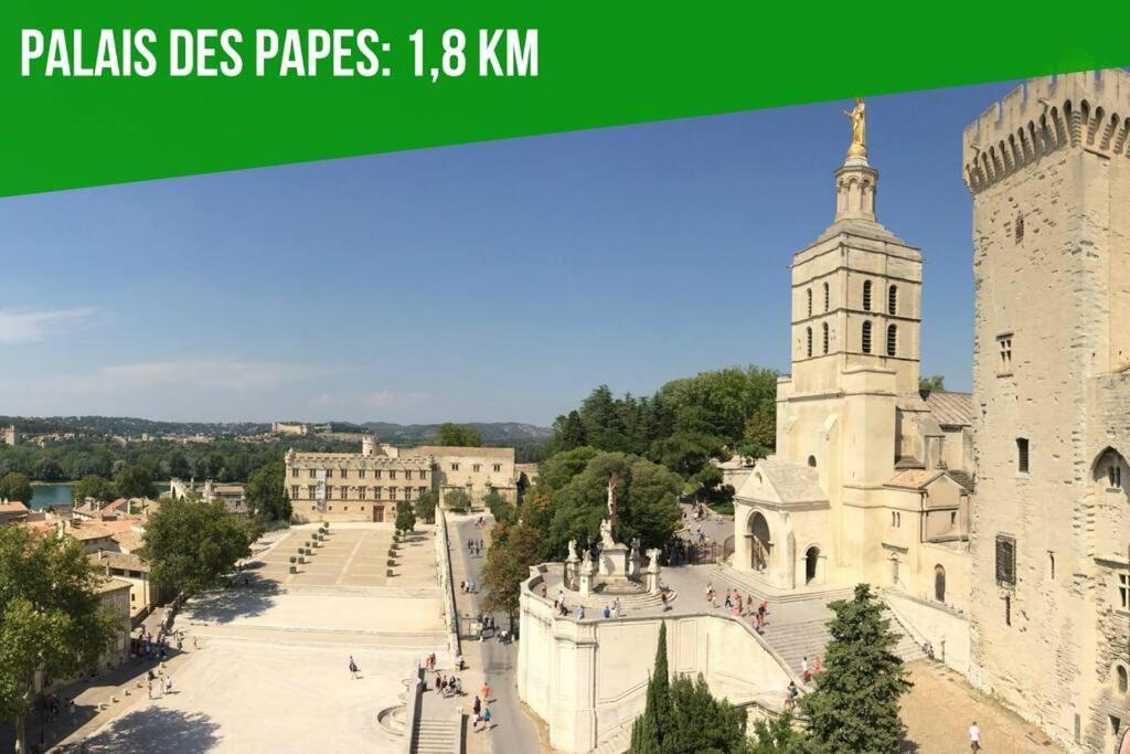 Apartament La Glycine - Parking Gratuit - Ac Clim - Cour Prive - Villeneuve-lès-Avignon Zewnętrze zdjęcie