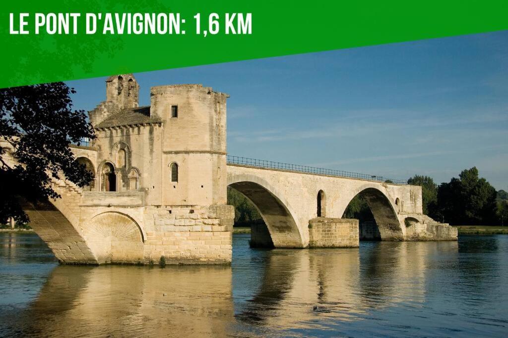 Apartament La Glycine - Parking Gratuit - Ac Clim - Cour Prive - Villeneuve-lès-Avignon Zewnętrze zdjęcie