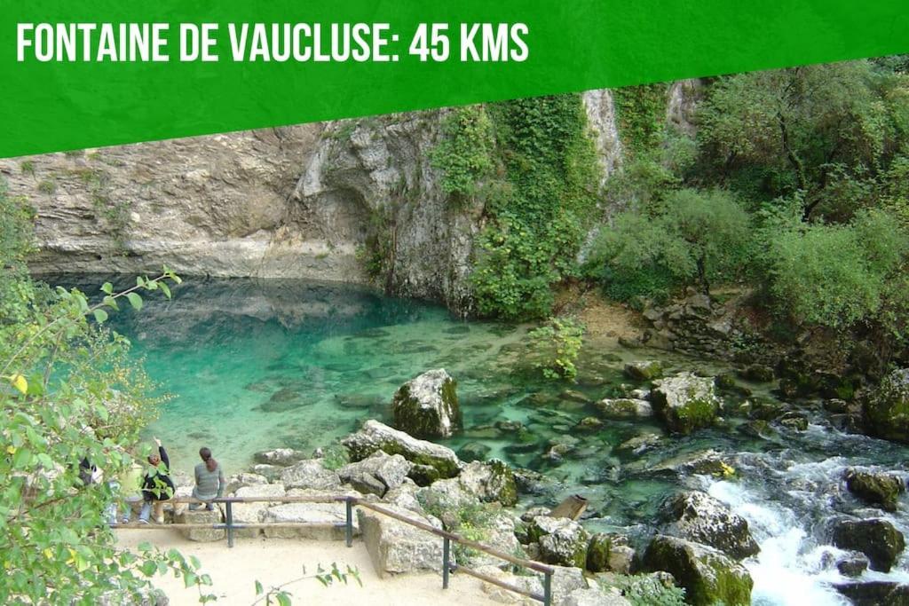 Apartament La Glycine - Parking Gratuit - Ac Clim - Cour Prive - Villeneuve-lès-Avignon Zewnętrze zdjęcie